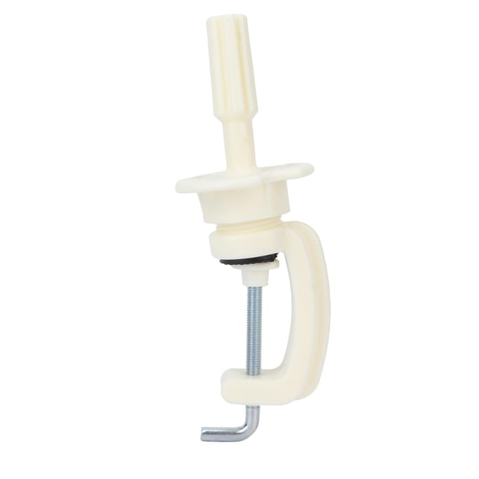 Support de tête de mannequin de perruque portable réglable pour la coiffure, moule de tête factice white