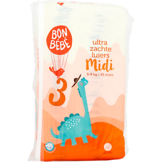 Luiers maat 3 midi 5-9 kg