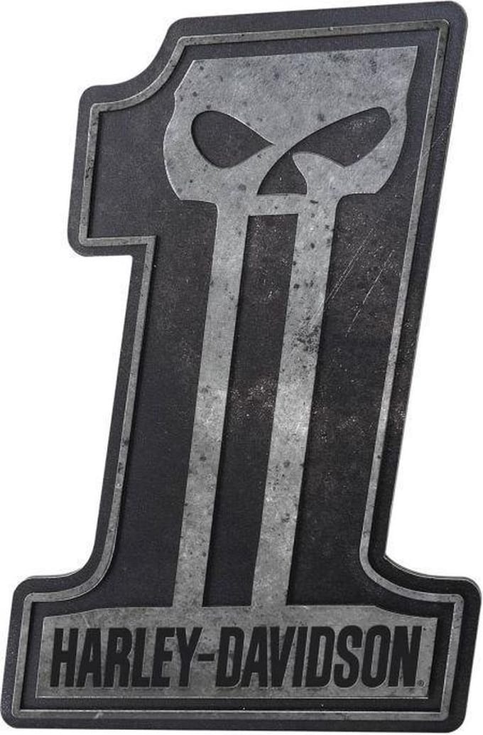 Harley-Davidson #1 Skull Bar Bord
