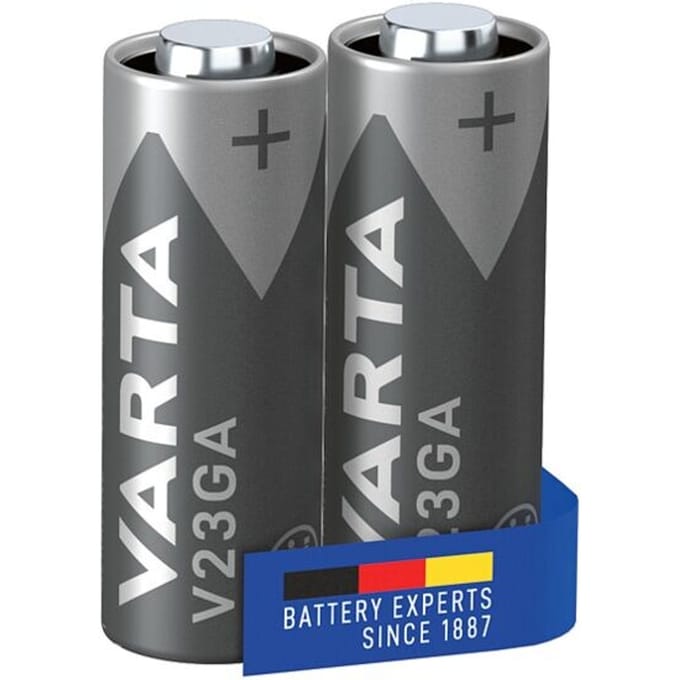 Speciale batterij VARTA ALKALINE V23GA, 50mAh, 12 V, 2 stuks
