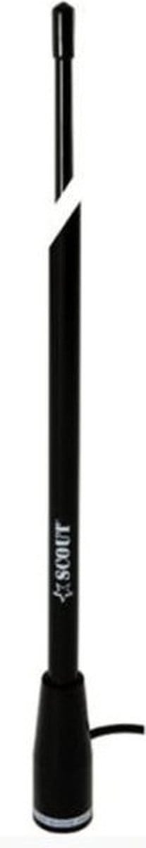 Scout KS-22 black edition polyester VHF Marifoon Antenne 2,4mtr 3dB