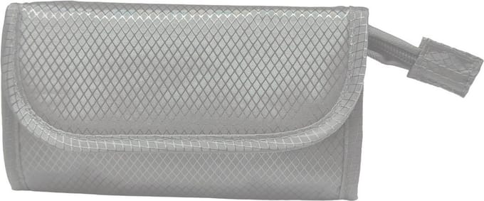 Rojafit Make-up Tasje met Spiegel -Grey - Afmeting: 17 x 5 x 10 cm.