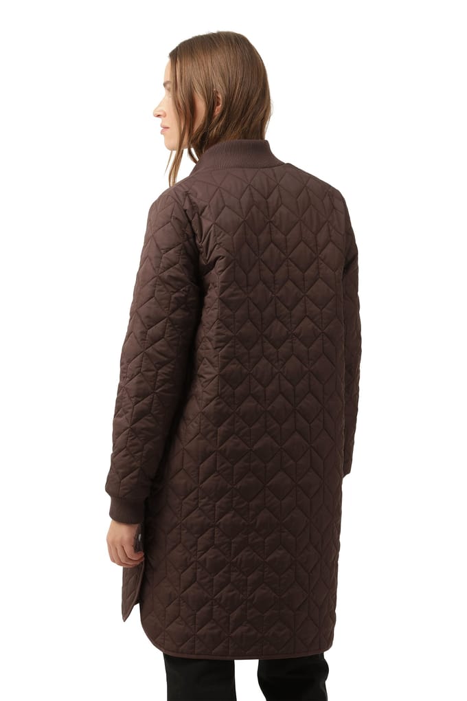 Ilse Jacobsen Art06. Quilt Jackets Ebony Maat: 36 | Winterjassen Outlet | Dames | Bruin
