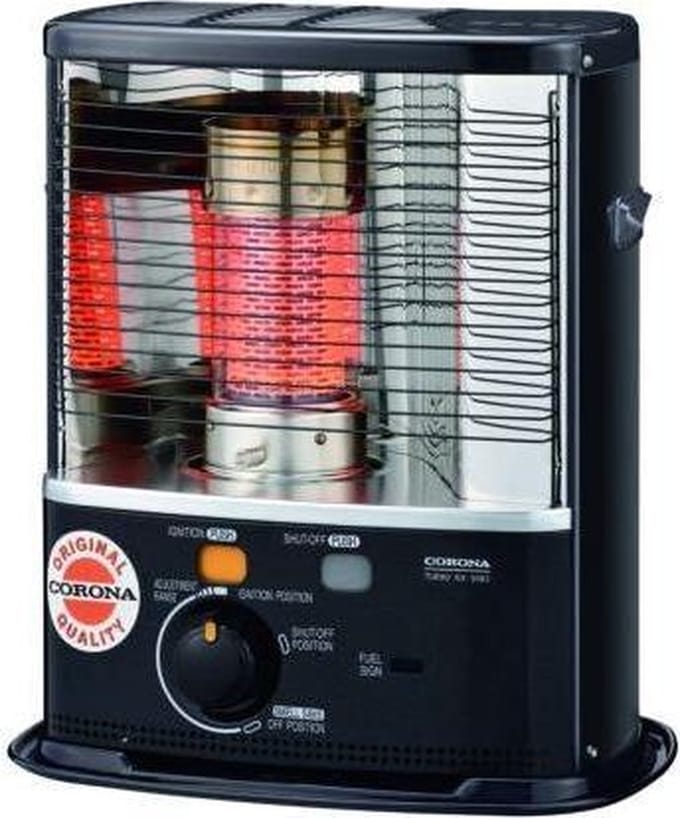 Corona RX 3085 - Petroleumkachel - Kouskachel - 3.0 kW 120 m³