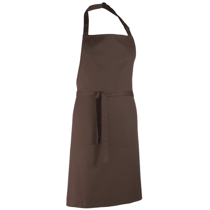 Premier Kleuren Slabberschort / Werkkleding (Pack of 2) (Bruin)