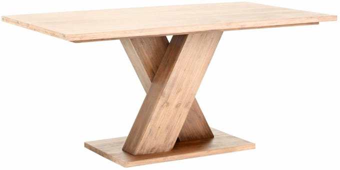 Milas-Eettafel - 160x90 cm - CrÃƒÂ¨me Houtlook