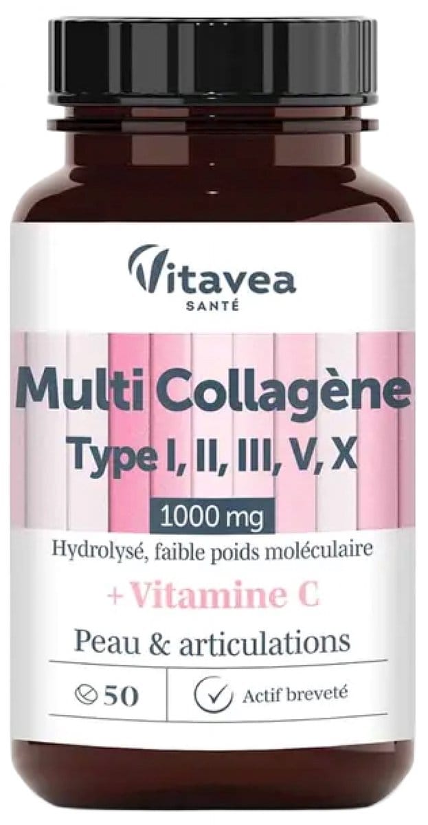 Vitavea Multi Collageen 1000 mg 50 tabletten
