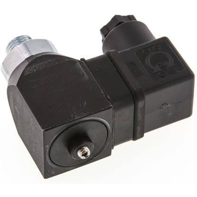 1 tot 10bar SPDT Staal Drukschakelaar G1/4'' 250VAC DIN-A Connector - PSL-E-N-1-10-OC-TA