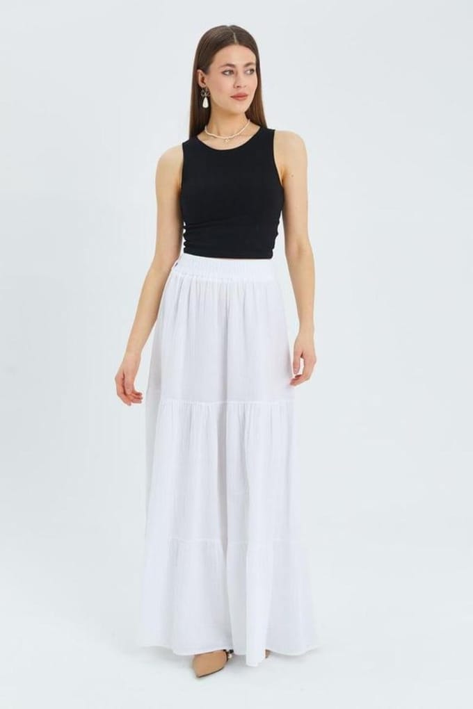 Maxi Katoenen Rok