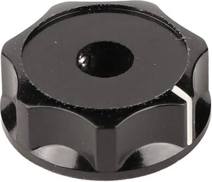 Fender zwarte controleknop voor Deluxe Jazz Bass®