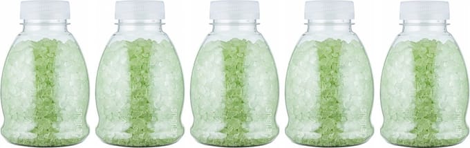 Claudius Badzout Eucalyptus - 375 gram - Fles met transparante dop - Set van 5 stuks