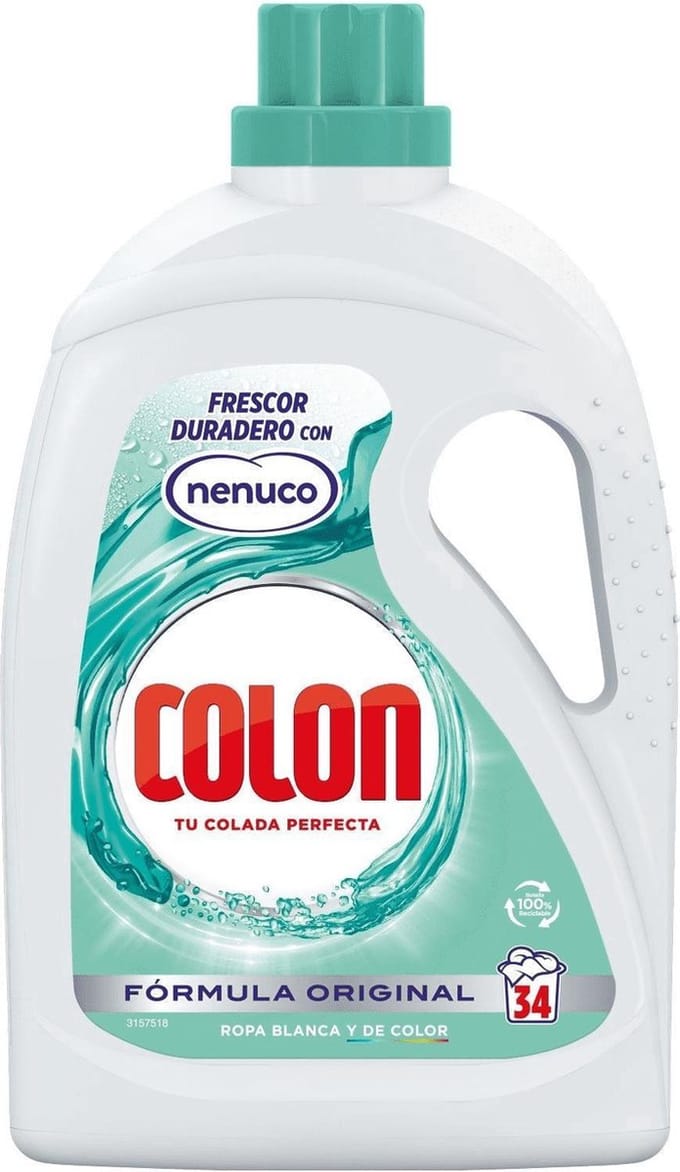 1 x Colon Nenuco Wasmiddel - 34 wasbeurten - 1530ml