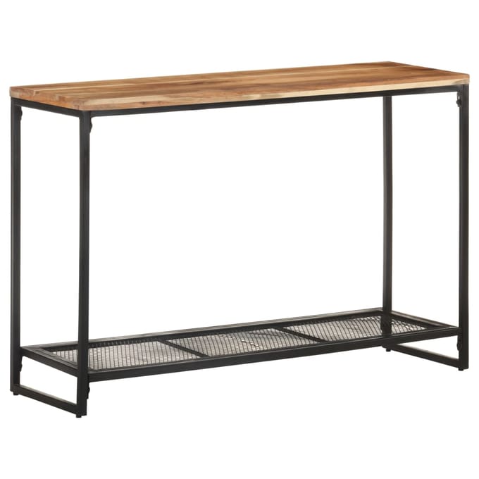 vidaXL - Wandtafel - 110x35x75 - cm - massief - acaciahout