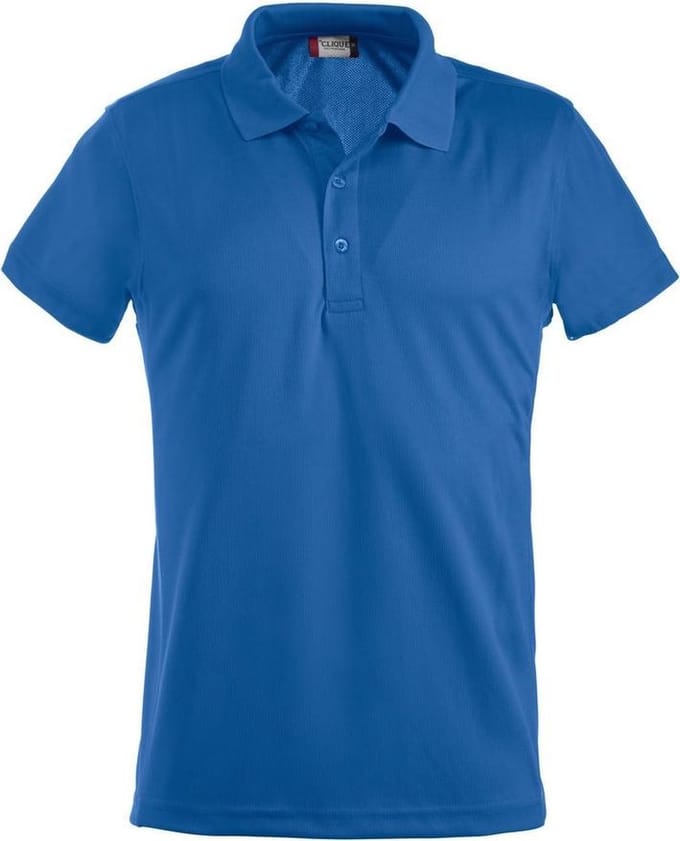 Clique Ice Polo Kobalt maat XL