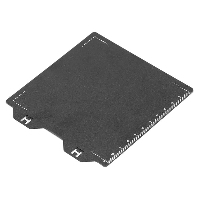 PEI Veerstaalplaat Flexibel Bouwplatform met Magnetische Basis Schaal voor Voron 0.1 2.4 3D-printer black