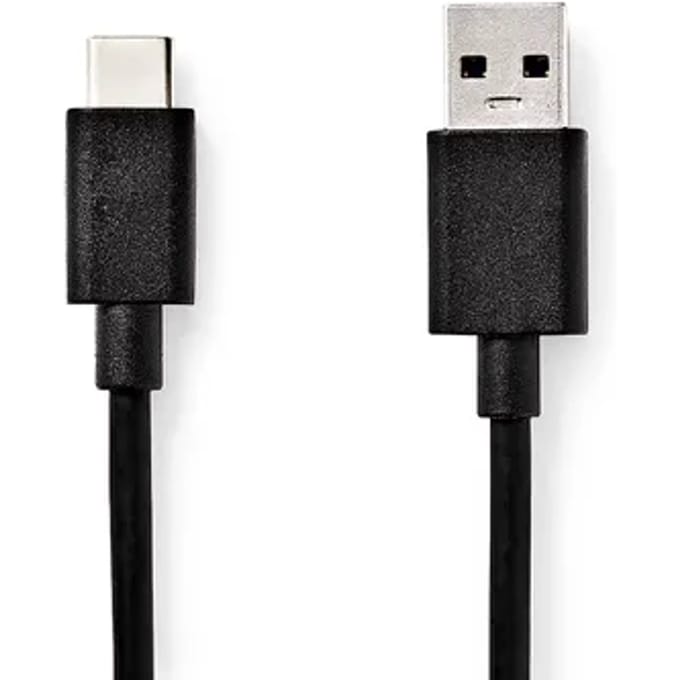 Nedis Usb-kabel - Usb-c Naar Usb-a Mannelijk - 1m - Zwart
