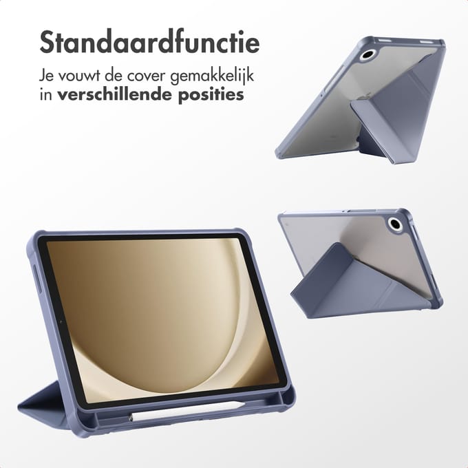 imoshion Tablet Hoes - Geschikt voor Samsung Galaxy Tab A11 Plus - Bookcase- Paars