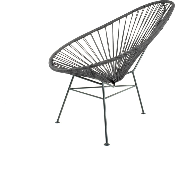AcapulcoDesign - Acapulco Stoel Leer Zwart
