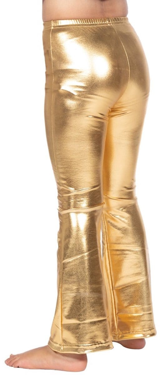 Legging Flared Kind Metallic Goud - Maat 164