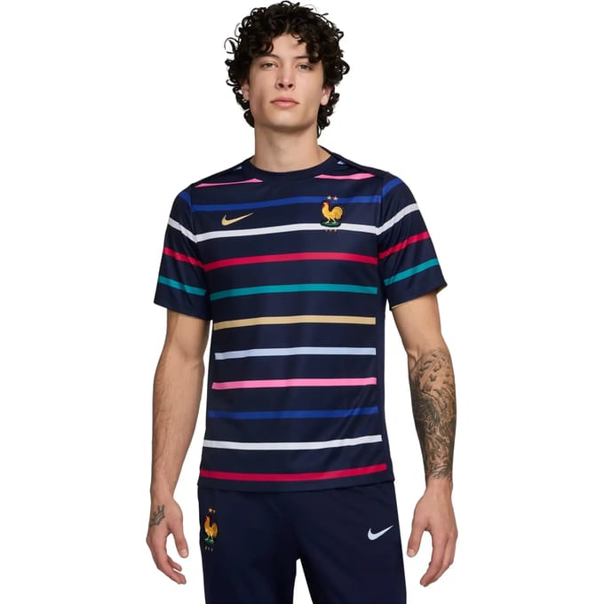 Prematch Shirt Frankrijk Dri-FIT Academy Pro 2024/25