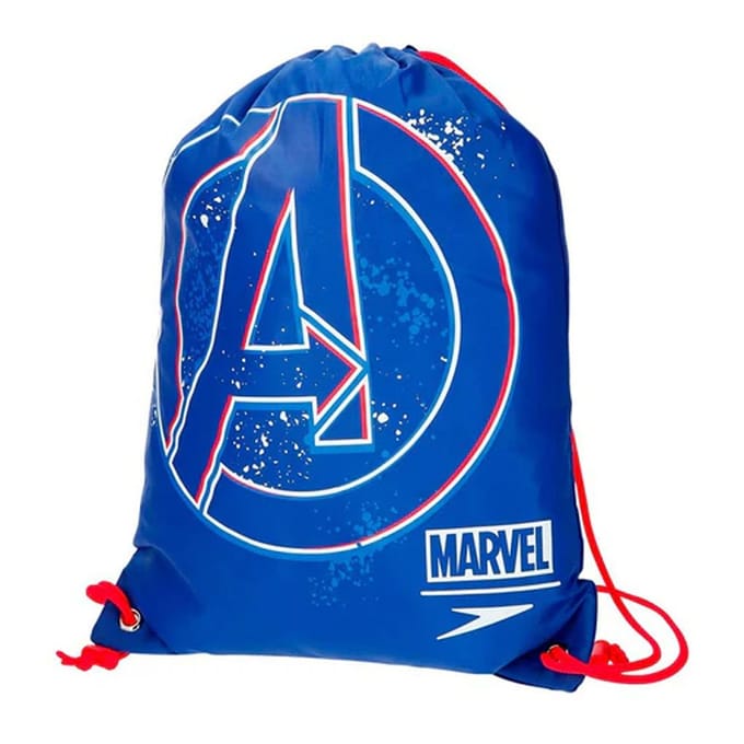 Speedo Marvel Avengers 12L Blauwe Junior Wet Kit Zwemzak