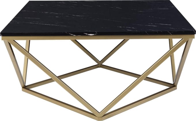 MALIBU - Salontafel - Zwart - MDF