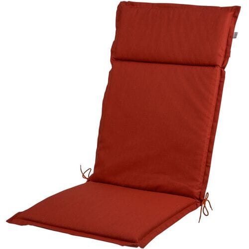 LIVARNO HOME Tuinstoelkussen hoge rug Houston 120 x 50 cm (Roodbruin)