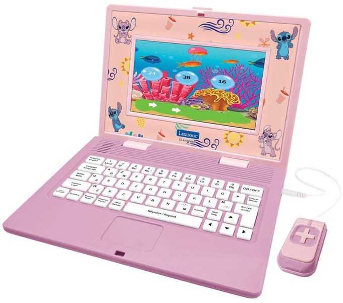 Ordinateur éducatif couleur Angel Stitch EN/FR