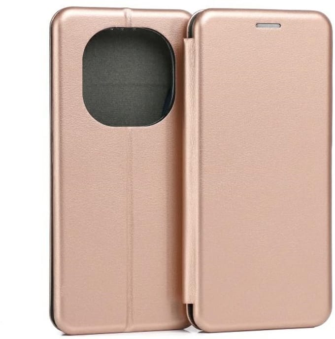 Beline - Book Magnetic Etui - Xiaomi Redmi Note 14 Pro Plus - Roze-Goud - Magnetische Sluiting