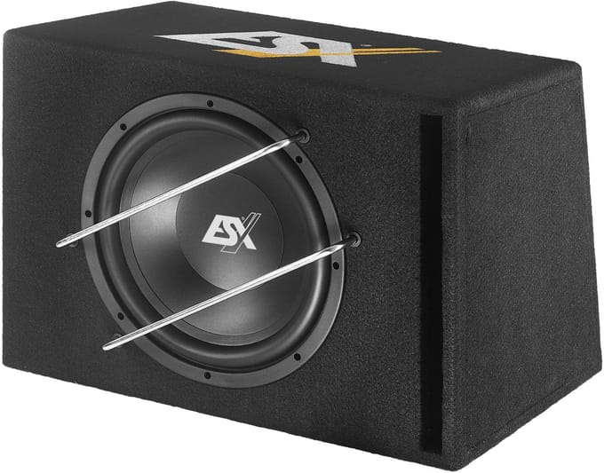 ESX HXB12R 30 cm (12inch) Single Bassreflex System Gepoorte Auto Subwoofer