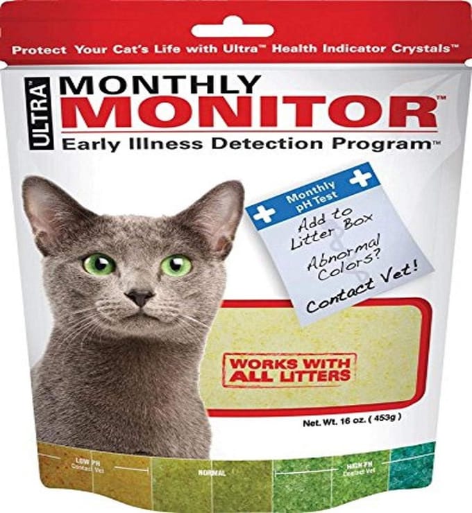Maandelijkse Kattenbakvulling Indicator - Kleurverandering & Geurcontrole - 453g