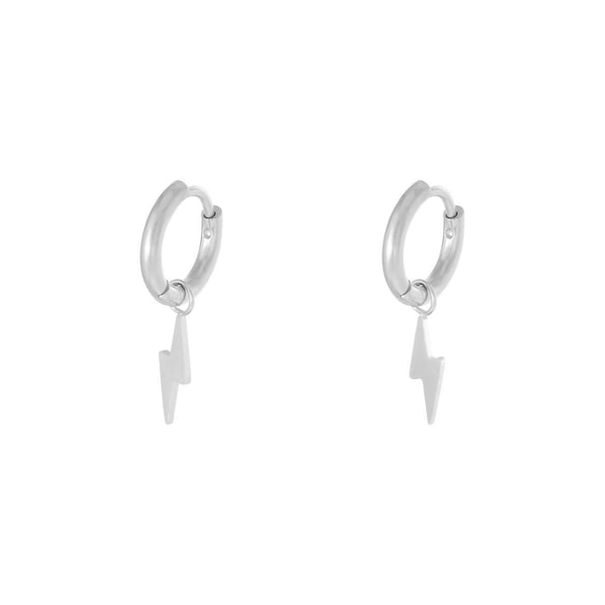 Oorbellen Lightning - Yehwang - Oorbellen - One size - Zilver