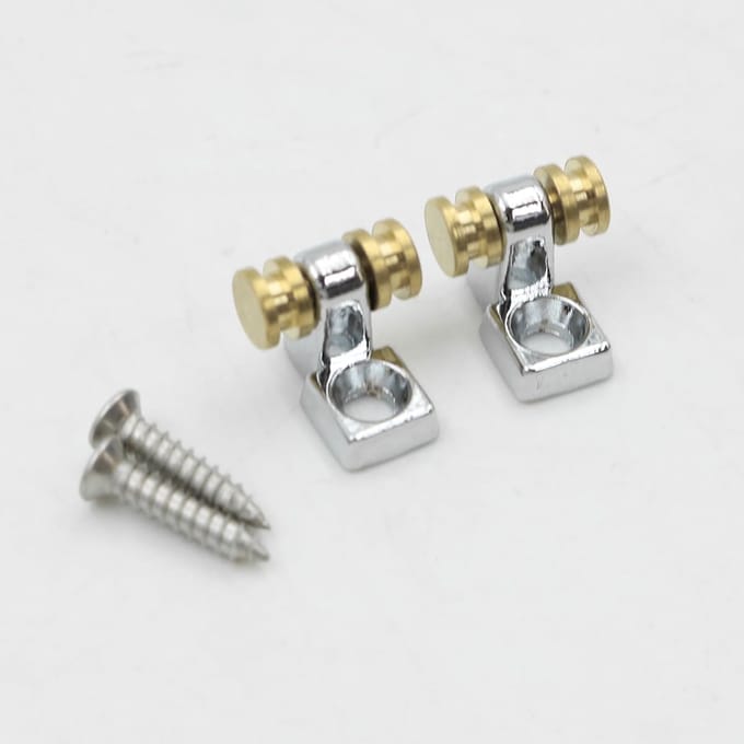 2pcs Guitar Roller String Tree - Roller String Guides Retainer voor Strat Tele Style - Elektrische Gitaar Onderdelen Vervanging