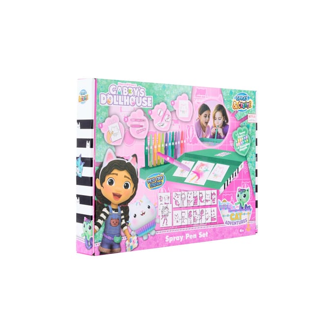 Gabby's Poppenhuis 's Dollhouse Spray pen set desktop Knutselen