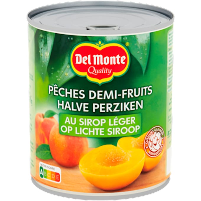 Halve Perziken op siroop
