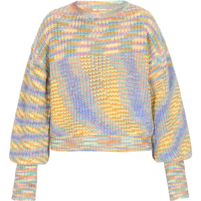 IZIA Jumper Dames Blauw Veelkleurig