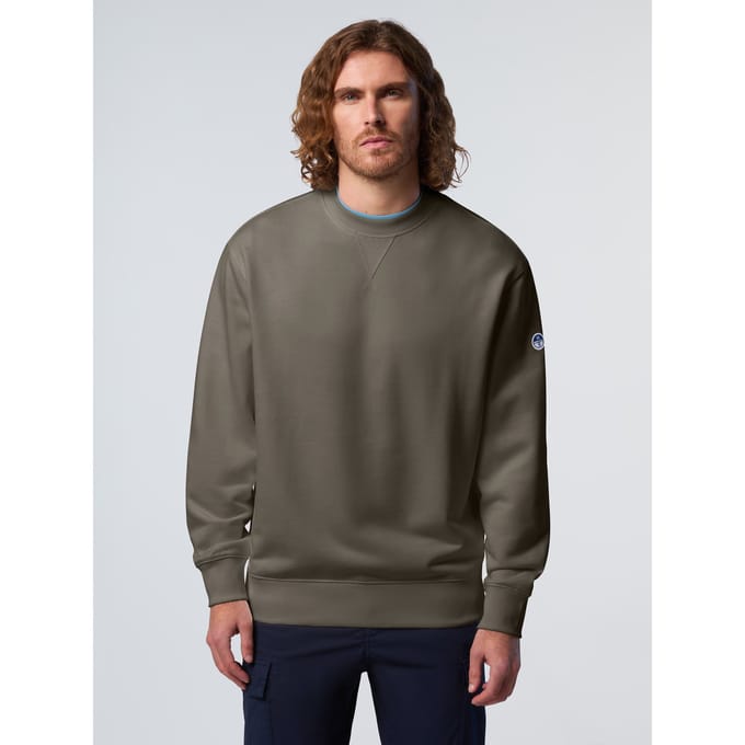 North Sails Sweatshirt Met ribbels aan de zijkant