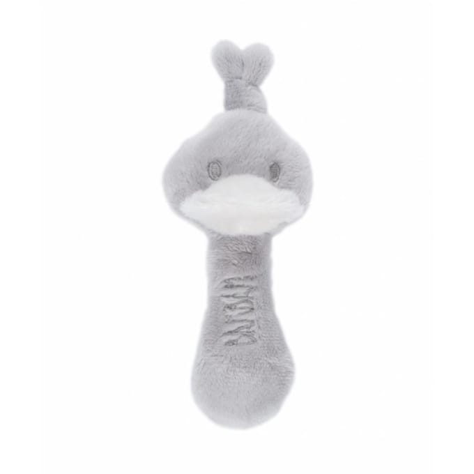 BAMBAM Rammelaar Eend - Grijs - Baby cadeau