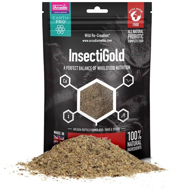 Arcadia Earth Pro Insecti Gold - Baardagaam voer