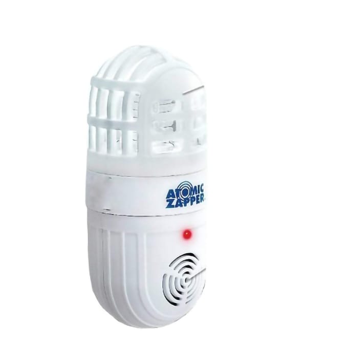 Bug Catcher Ultrasone Muggen Vliegende Insecten Vallen Compacte Doder voor Binnengebruik Universeel Wit white