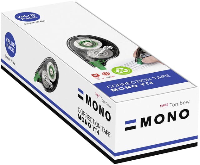 Tombow Mono YT - Correctietape - Correctieroller - 20 Stuks