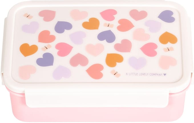 A Little Lovely Company - Bento brooddoos lunchbox - Hartjes