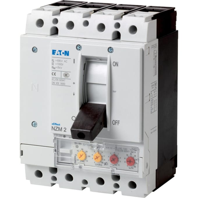 Eaton vermogensschakelaar NZM2 4P 160A Box Terminals Selectiviteitsbeveiliging - 147397