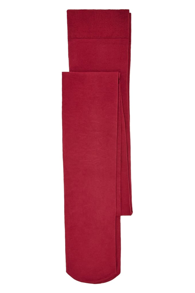 White Stuff Olivia Opaque Tights Dark Red Größe: M | Unterhosen Outlet | Damen | Rot
