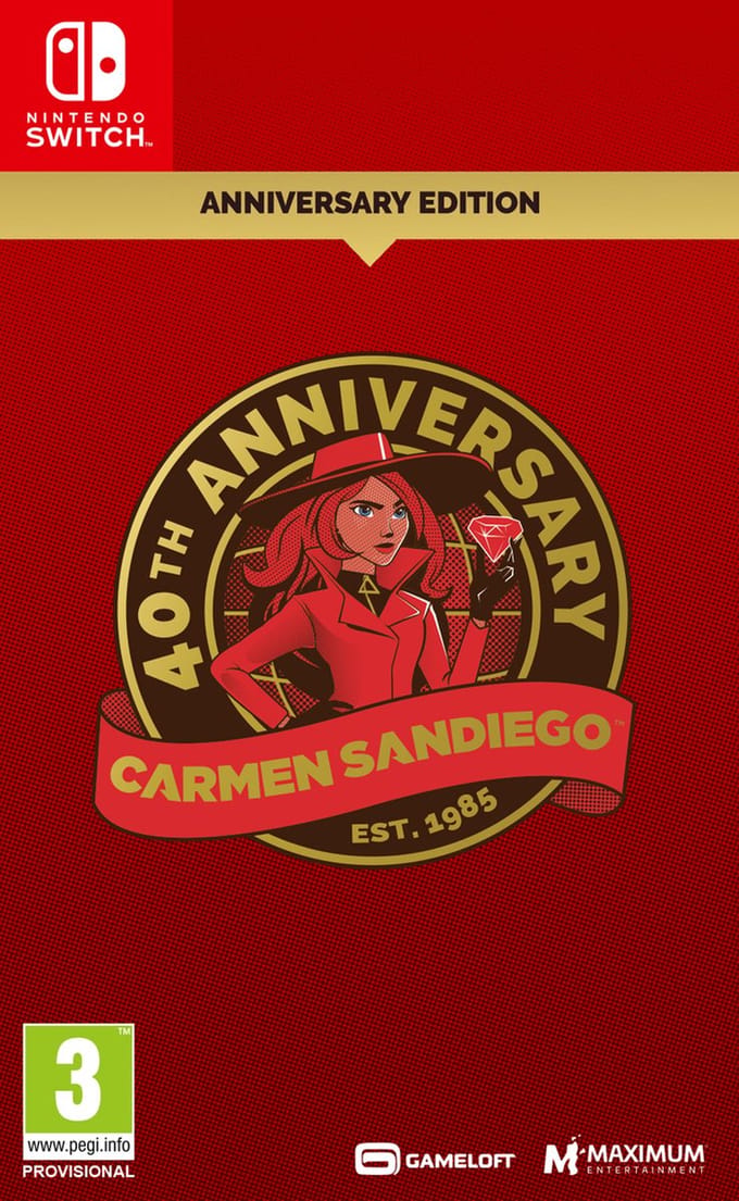 Carmen Sandiego 40th Anniversary – Nintendo Switch