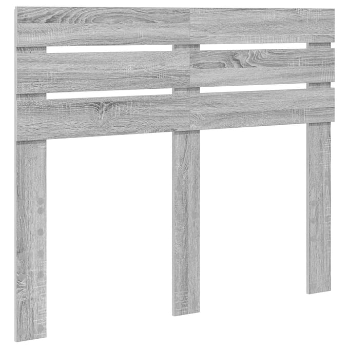 vidaXL Hoofdbord Grijs Sonoma Bewerkt hout