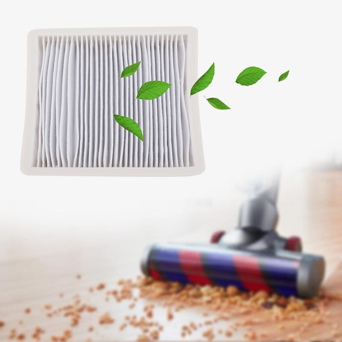 Vervangend HEPA-filter voor stofzuigers, geschikt voor Samsung SC4300 SC4470 white