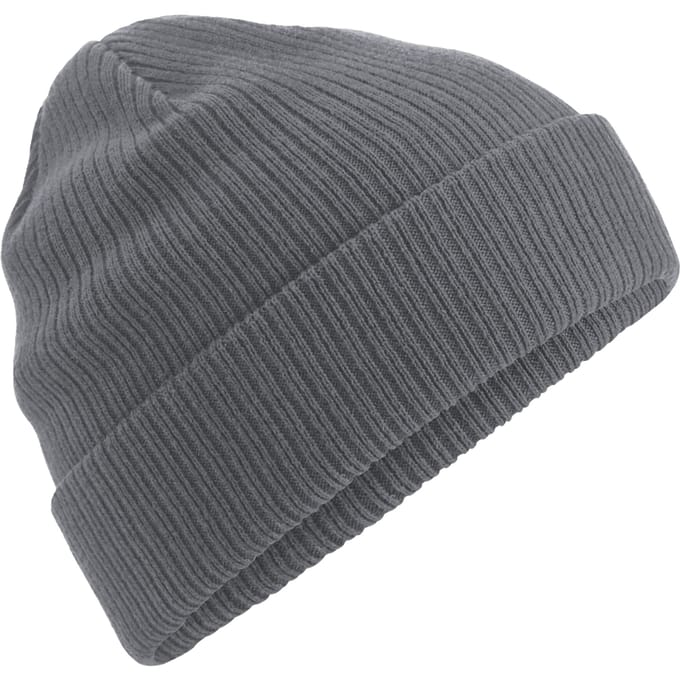 Beechfield Uniseks Organic Cotton muts voor volwassenen (Grafietgrijs)