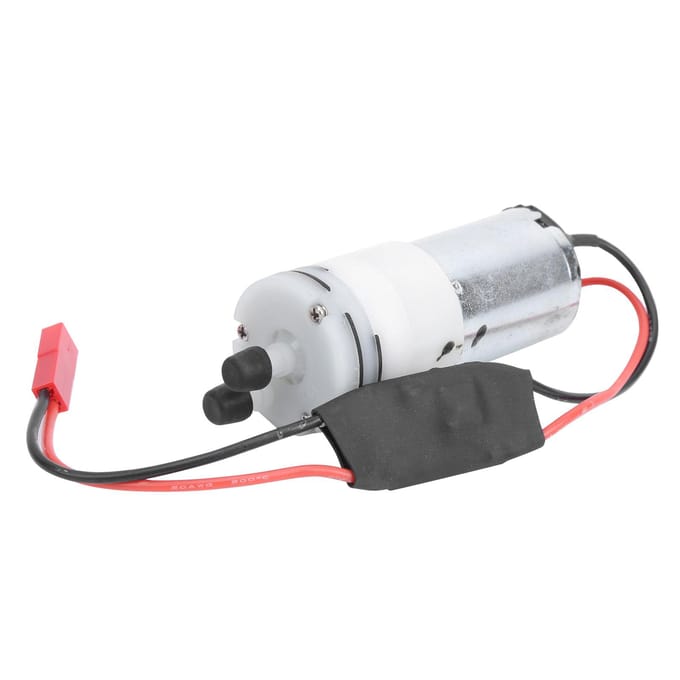 Petite Pompe à Eau 370 Silencieuse avec Moteur pour Bateaux RC Pompe Étanche Prise JR