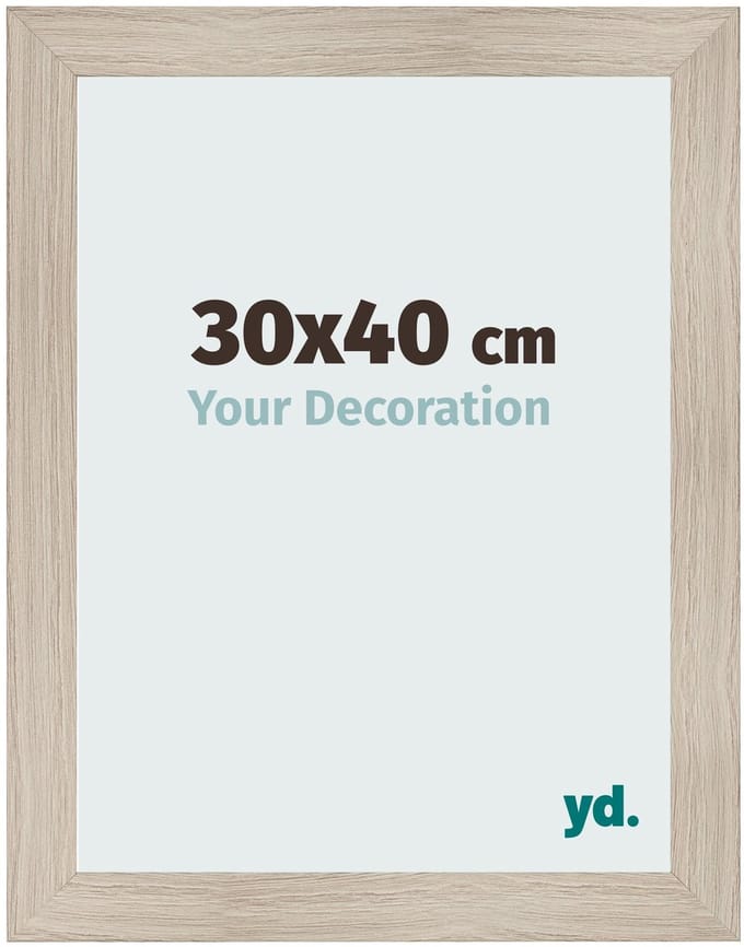 Your Decoration - Fotolijst 30x40 cm - MDF - Eiken Licht - Pisa